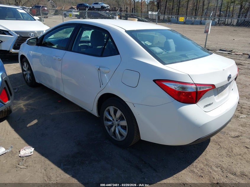 2015 Toyota Corolla Le