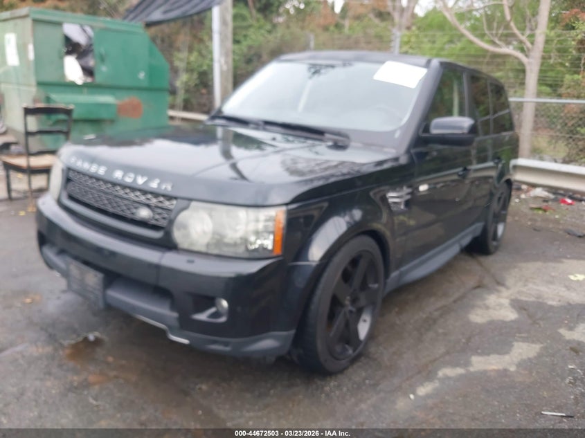 2012 Land Rover Range Rover Sport Supercharged VIN: SALSH2E42CA728399 Lot: 44672503