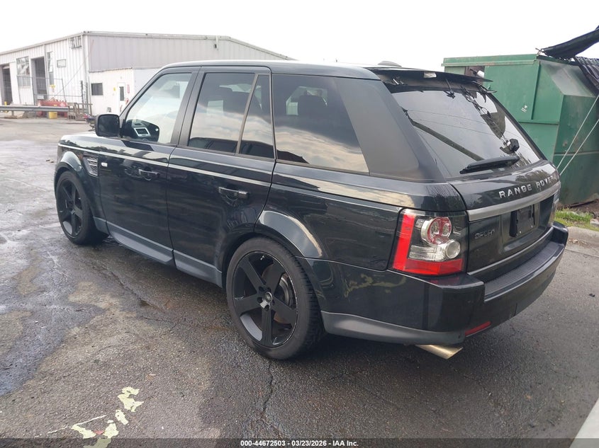 2012 Land Rover Range Rover Sport Supercharged VIN: SALSH2E42CA728399 Lot: 44672503