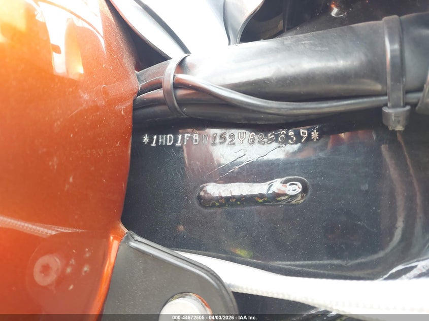 2002 Harley-Davidson Flhri VIN: 1HD1FBW152Y625639 Lot: 44672505