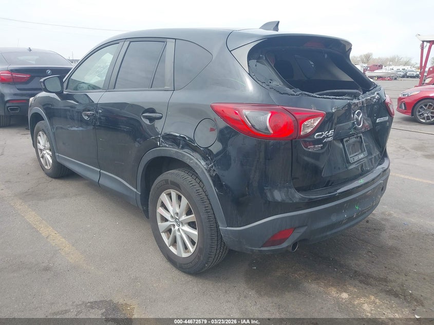 Vin: jm3ke4cyxe0383110, lot: 45169689, mazda cx-5 touring 20143