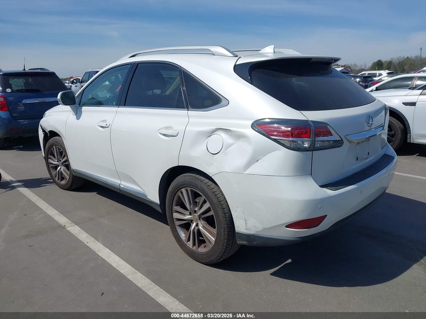 2015 LEXUS RX 350 auction photo 3