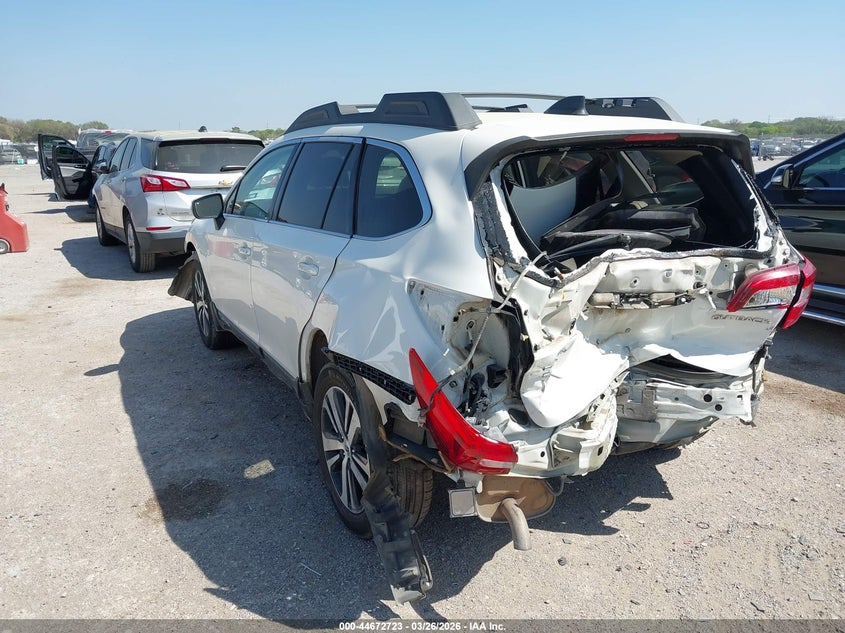 Vin: 4s4bsanc7k3226769, lot: 45169833, subaru outback 2.5i limited 20193
