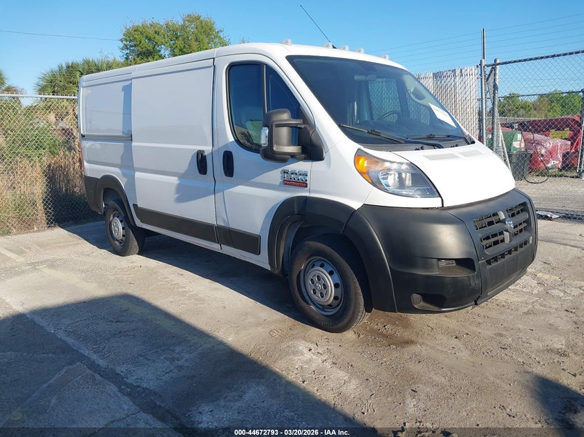 2019 Ram Promaster 1500 Low Roof 136 Wb
