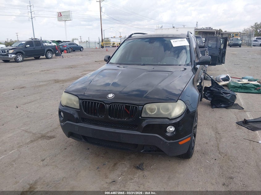 2007 BMW X3 3.0Si VIN: WBXPC93457WF07093 Lot: 44672865