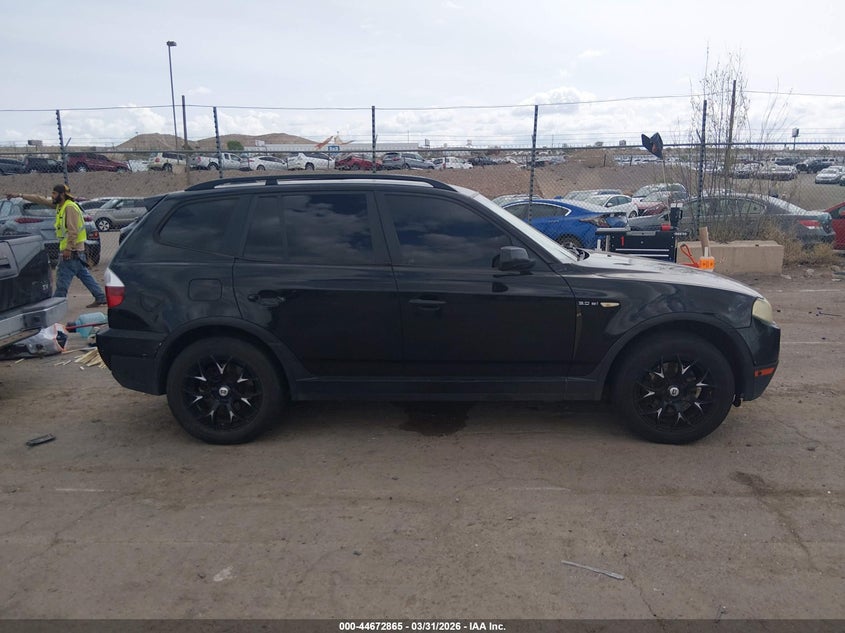 2007 BMW X3 3.0Si VIN: WBXPC93457WF07093 Lot: 44672865