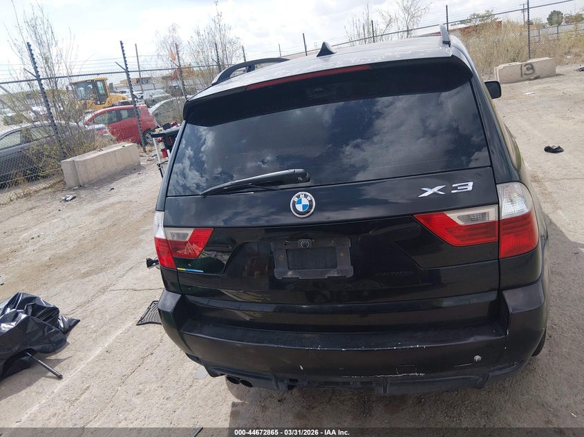 2007 BMW X3 3.0Si VIN: WBXPC93457WF07093 Lot: 44672865