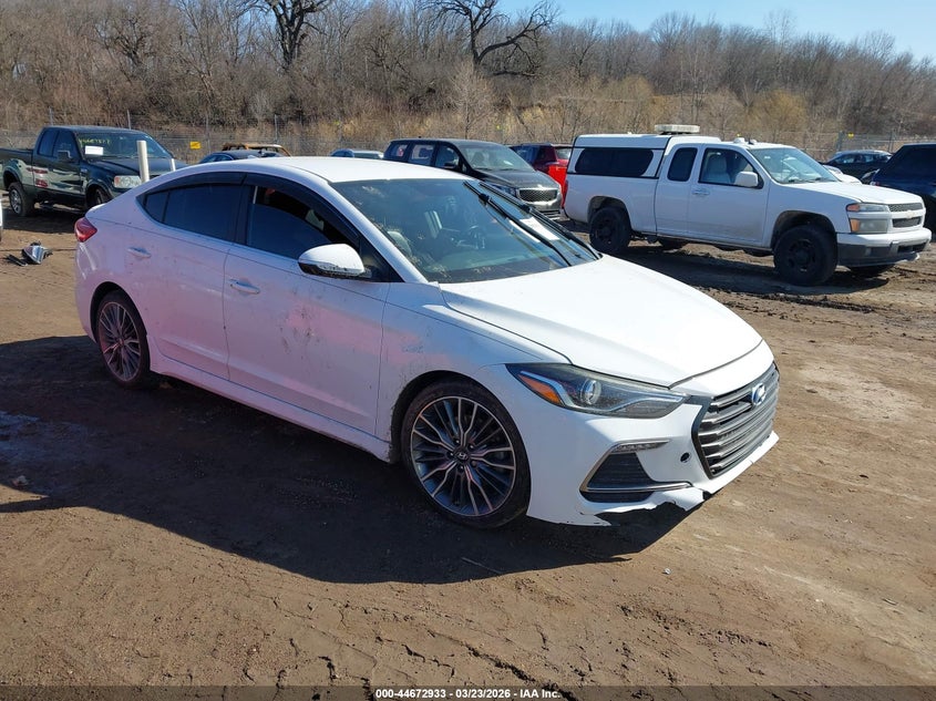 KMHD04LB5HU357244 2017 Hyundai Elantra Sport auction photo 1