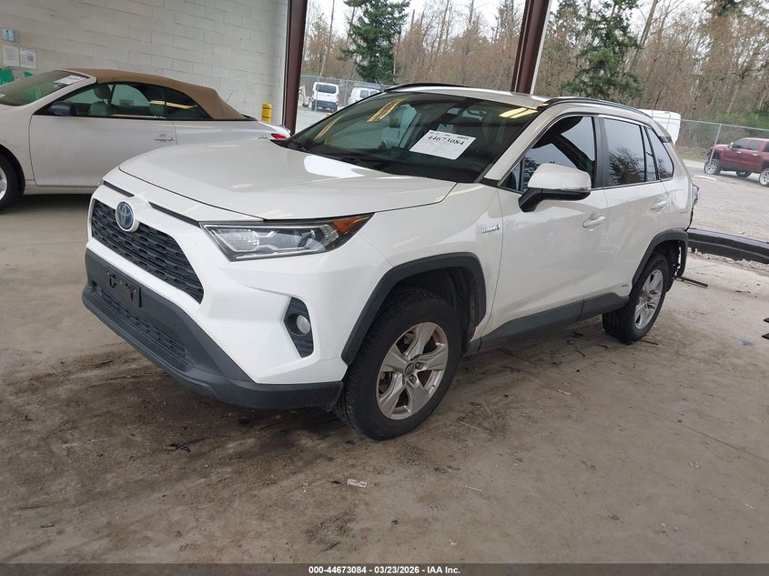 VIN 2T3RWRFVXLW089816 2020 TOYOTA RAV4 HYBRID XLE