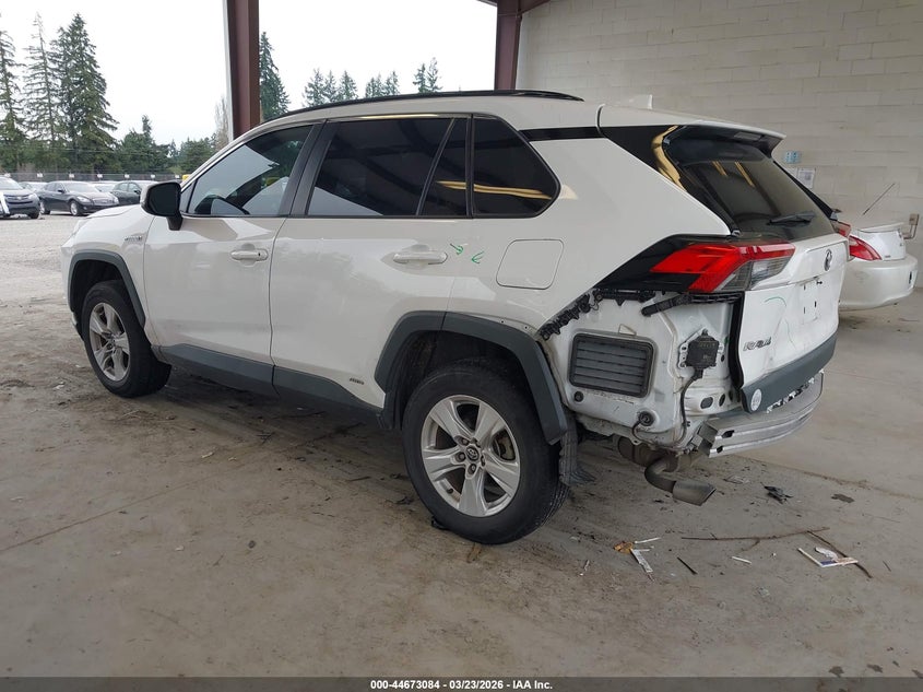 VIN 2T3RWRFVXLW089816 2020 TOYOTA RAV4 HYBRID XLE