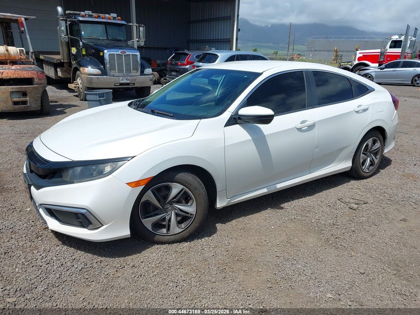 2020 Honda Civic Lx 19XFC2F6XLE007770 photo 1