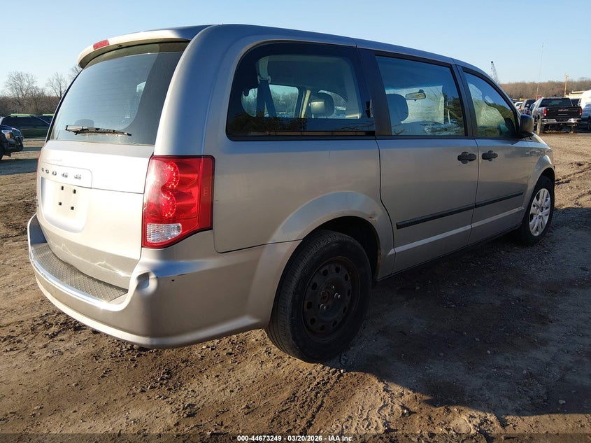 Vin: 2c4rdgbg2er450440, lot: 45170359, dodge grand caravan american value pkg 20144