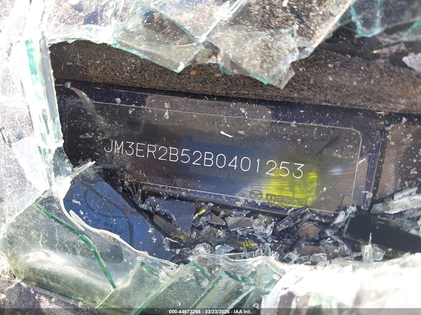 2011 Mazda Cx-7 I Sport VIN: JM3ER2B52B0401253 Lot: 44673266