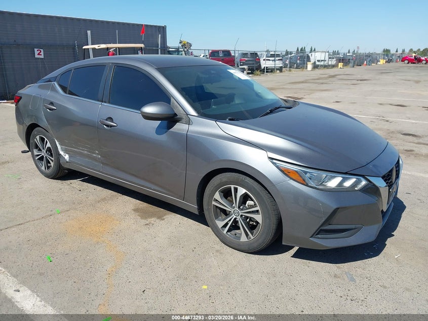 2022 Nissan Sentra Sv Xtronic Cvt