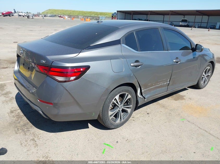 2022 Nissan Sentra Sv Xtronic Cvt