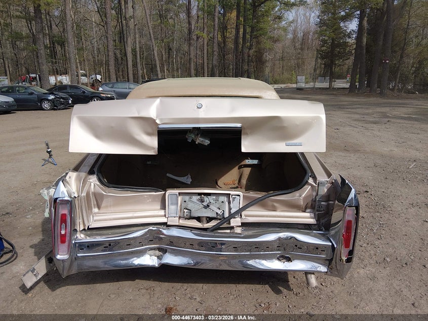 1991 Cadillac Brougham VIN: 1G6DW54E1MR724321 Lot: 44673403