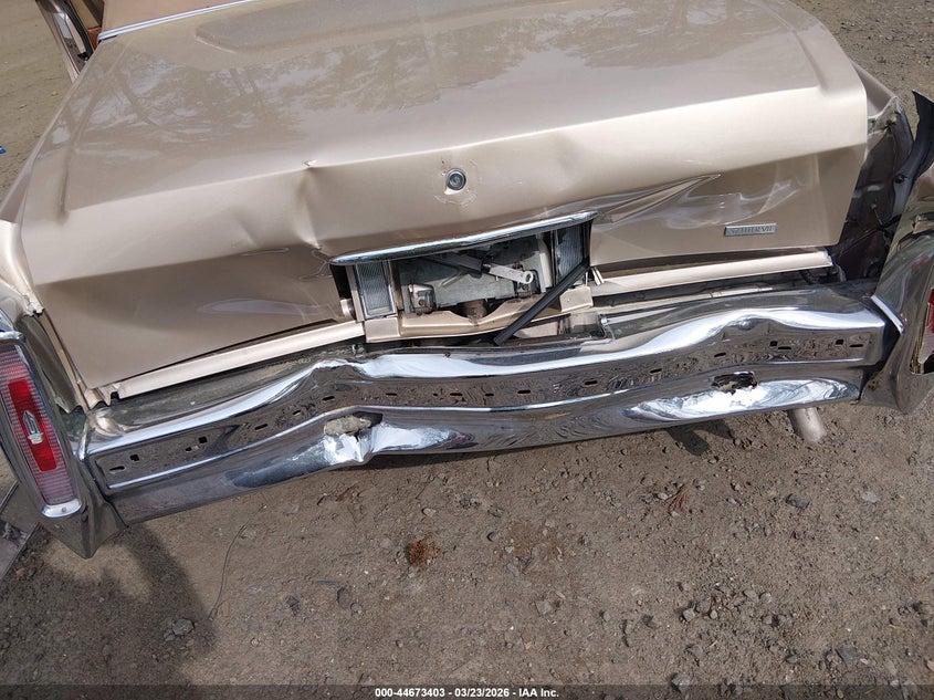 1991 Cadillac Brougham VIN: 1G6DW54E1MR724321 Lot: 44673403