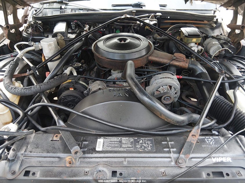 1991 Cadillac Brougham VIN: 1G6DW54E1MR724321 Lot: 44673403