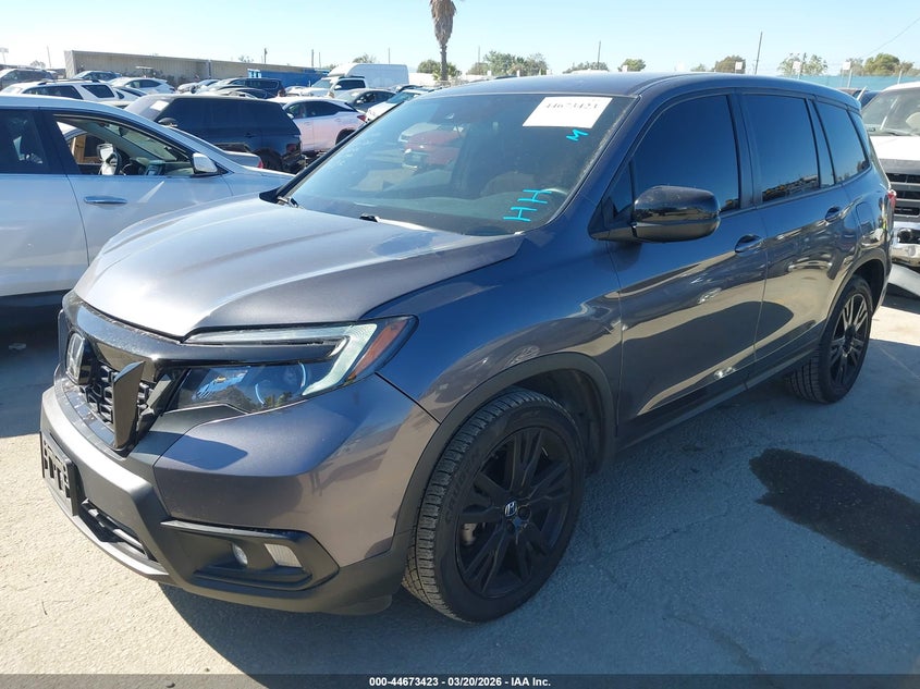 VIN 5FNYF7H26MB008627 2021 HONDA PASSPORT 2WD SPORT