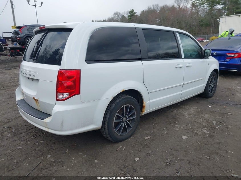 2014 Dodge Grand Caravan Se 30Th Anniversary