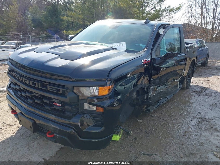 2024 Chevrolet Silverado 1500 4Wd Short Bed Custom Trail Boss
