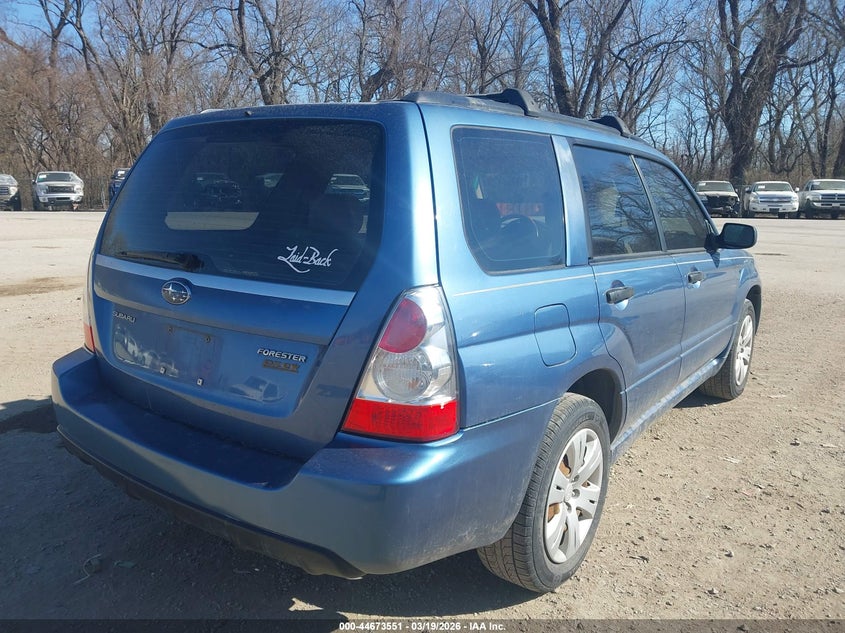 2008 Subaru Forester 2.5X