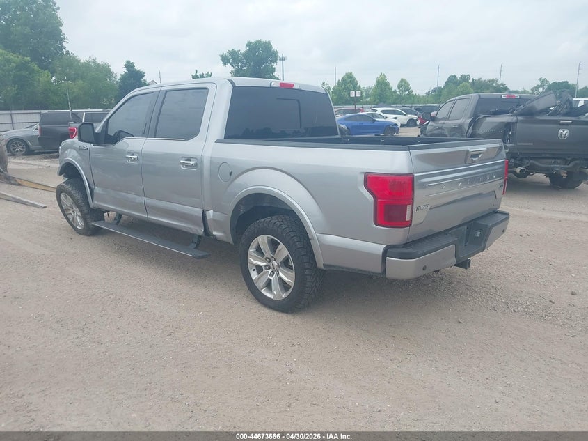 Vin: 1ftew1c49lfa51278, lot: 45170776, ford f-150 platinum 20203