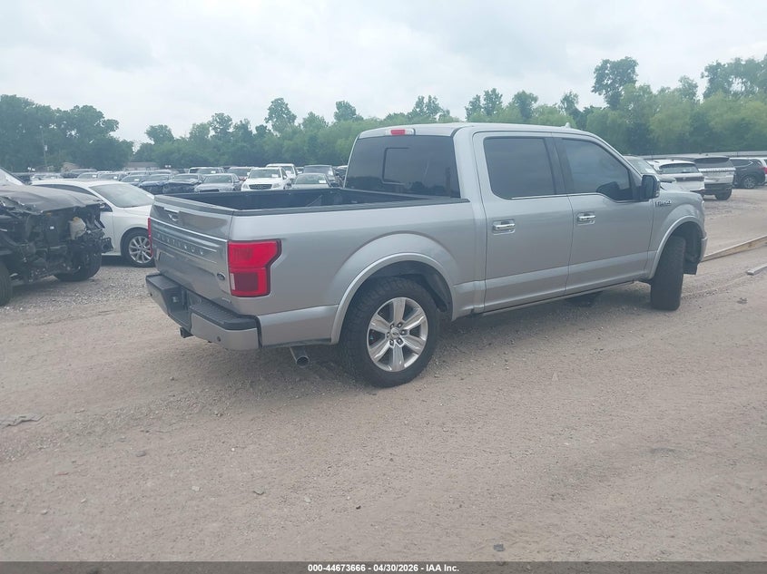 Vin: 1ftew1c49lfa51278, lot: 45170776, ford f-150 platinum 20204