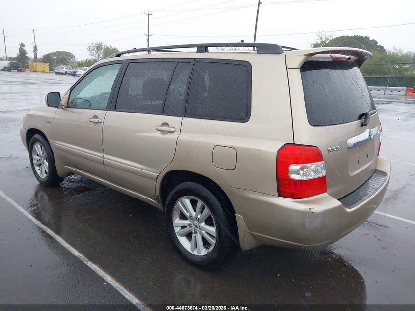 2006 Toyota Highlander Hybrid Limited V6/V6