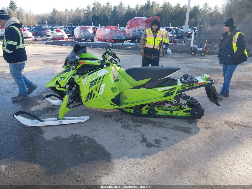 2022 Arctic Cat Zr6000 VIN: 4UF1S2GG2NT100404 Lot: 44673693
