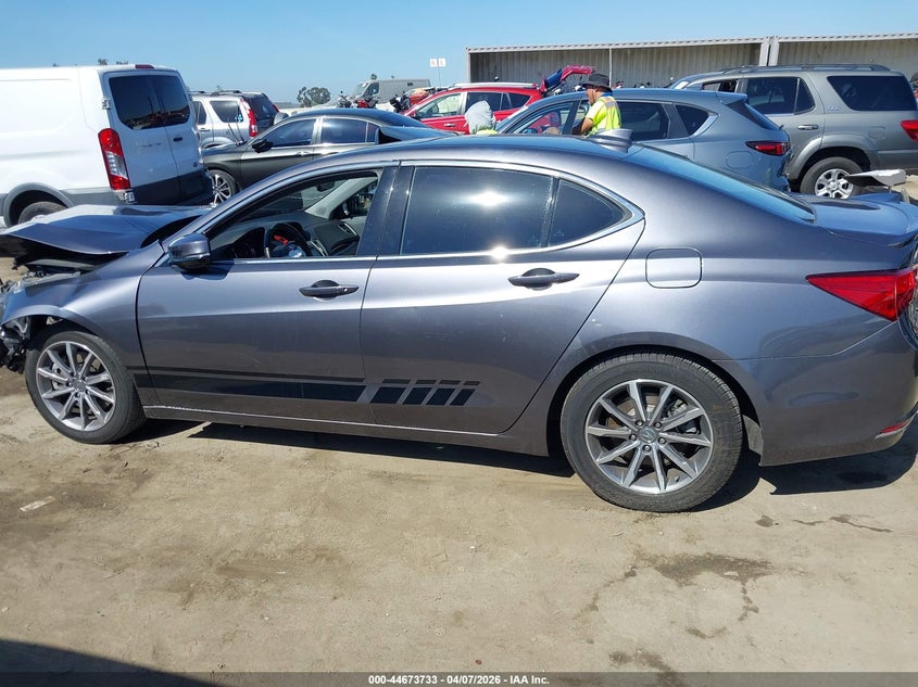 2018 Acura Tlx Tech Pkg VIN: 19UUB1F50JA005667 Lot: 44673733