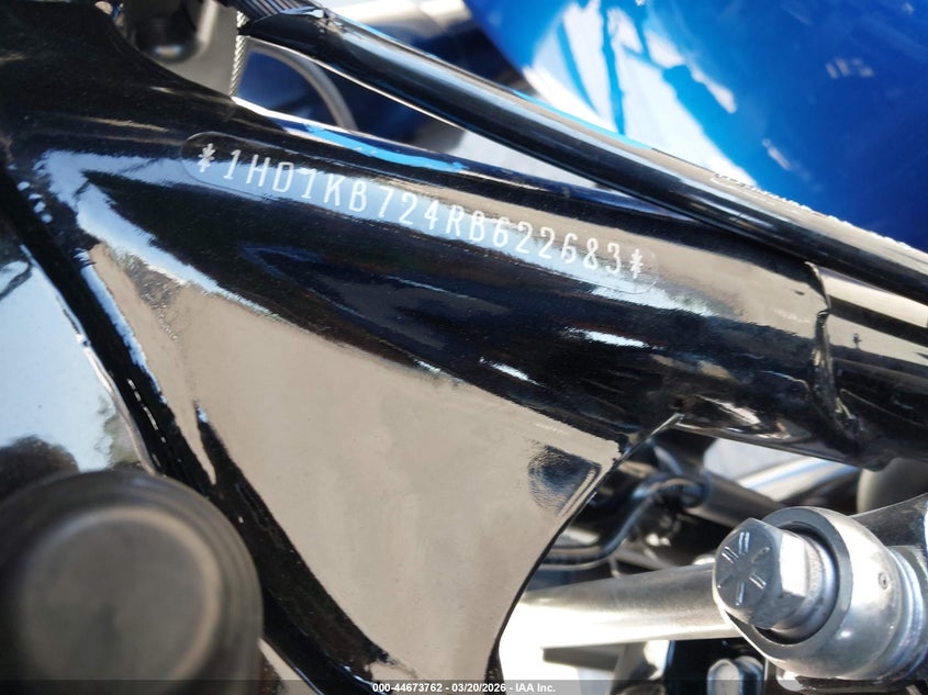 2024 Harley-Davidson Flhx VIN: 1HD1KB724RB622683 Lot: 44673762