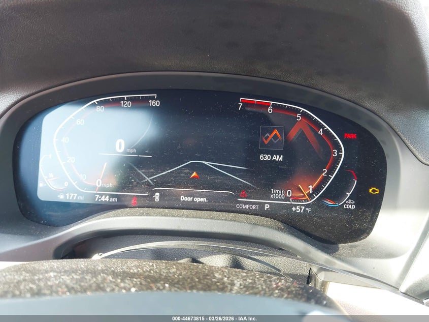 2021 BMW X3 2.0L I-4 DI, DOHC, V(VIN: 5UXTY5C02M9D81710