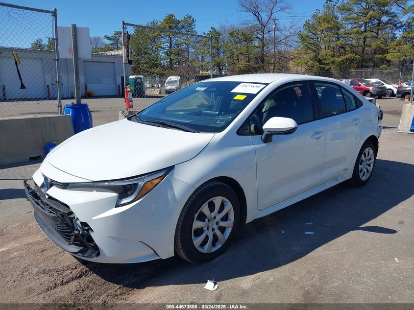 2025 Toyota Corolla Hybrid Le JTDBDMHEXSJ013436 photo 1