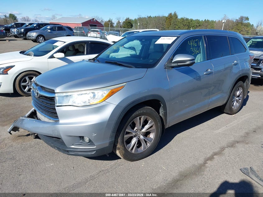 2014 Toyota Highlander Xle V6