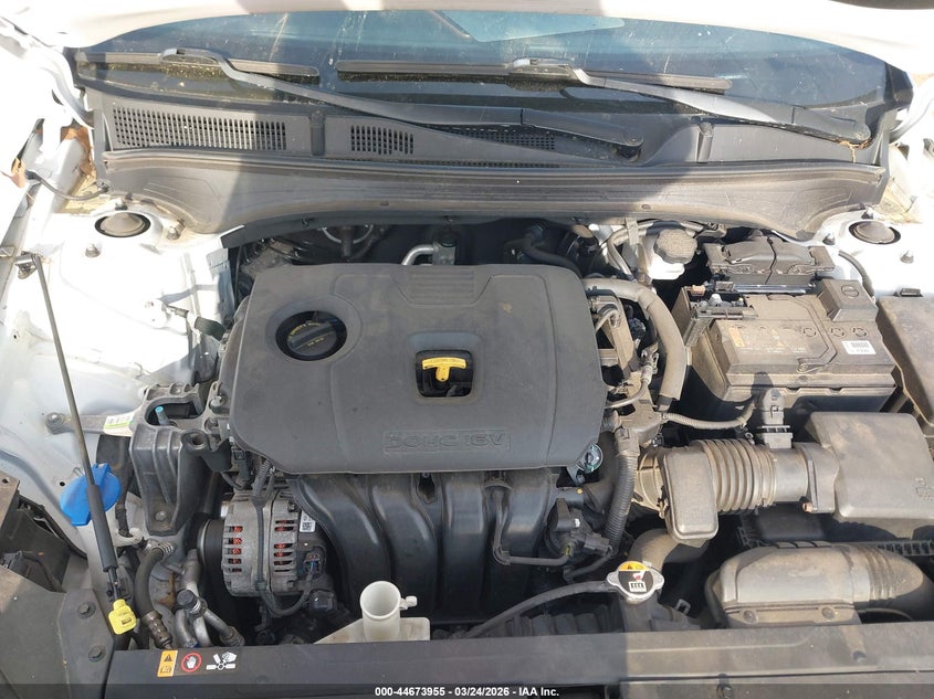 VIN 3KPF24AD9ME351077 2021 KIA FORTE LXS