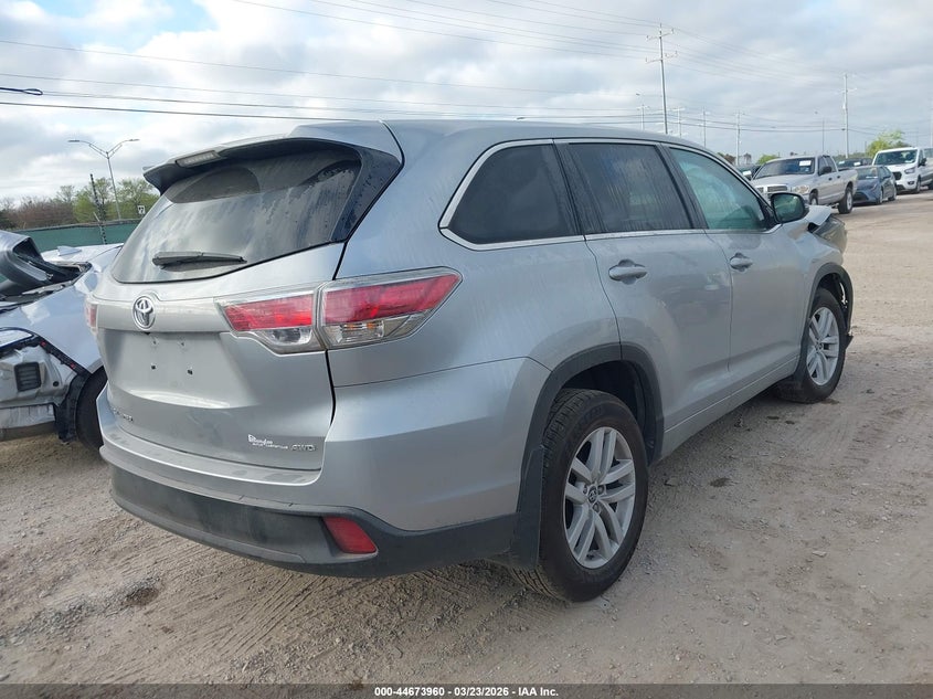 2016 Toyota Highlander Le V6