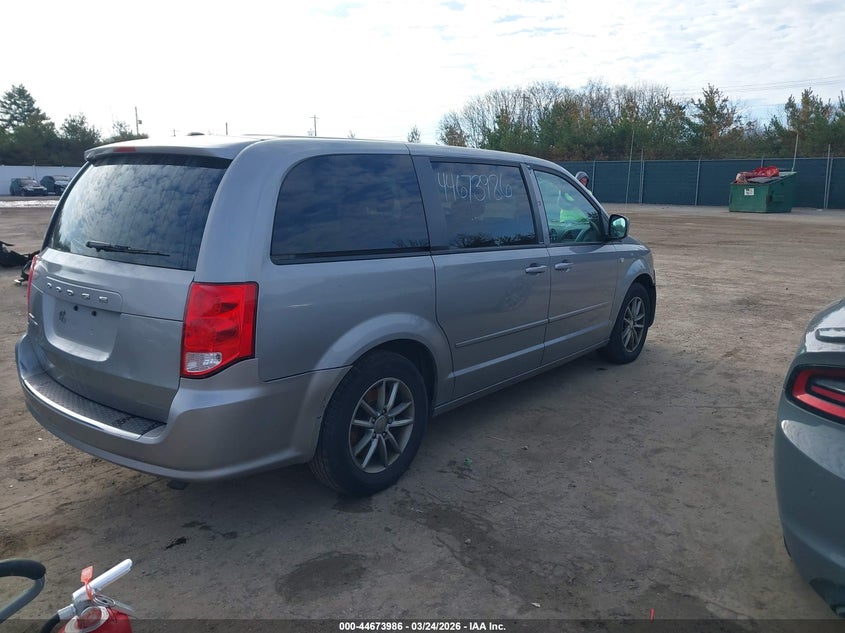 2014 Dodge Grand Caravan Se 30Th Anniversary