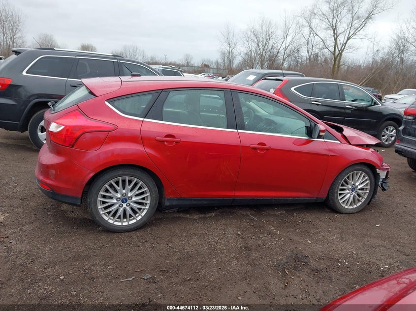 2012 Ford Focus 2.0 Sel red Lot 111044674112 Vin 1FAHP3M25CL306602