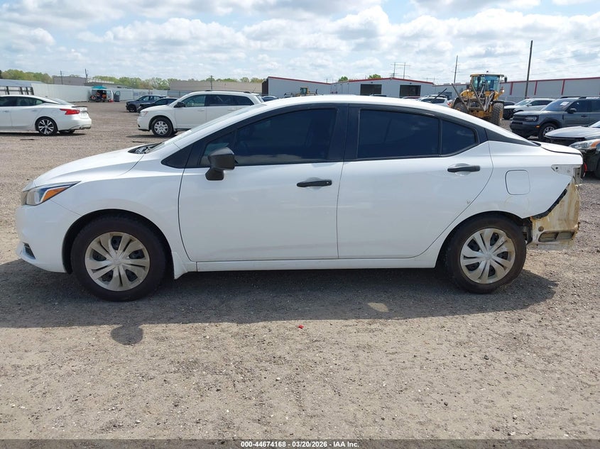 2022 Nissan Versa 1.6 S Xtronic Cvt VIN: 3N1CN8DV0NL825679 Lot: 44674168