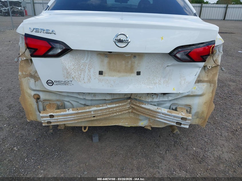 2022 Nissan Versa 1.6 S Xtronic Cvt VIN: 3N1CN8DV0NL825679 Lot: 44674168