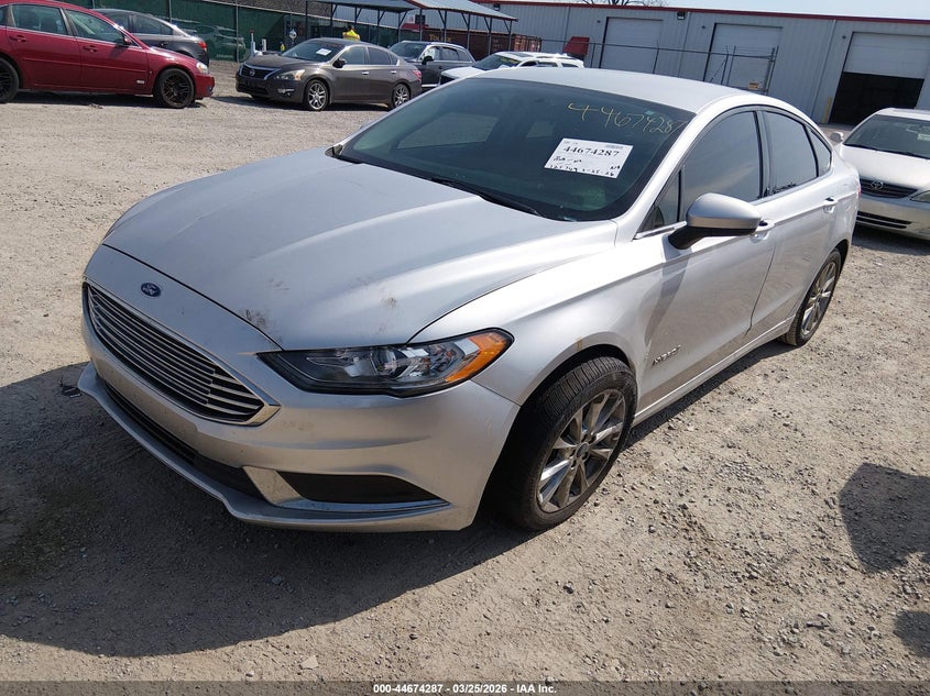 2017 Ford Fusion Hybrid Se 3FA6P0LU0HR381709 photo 1
