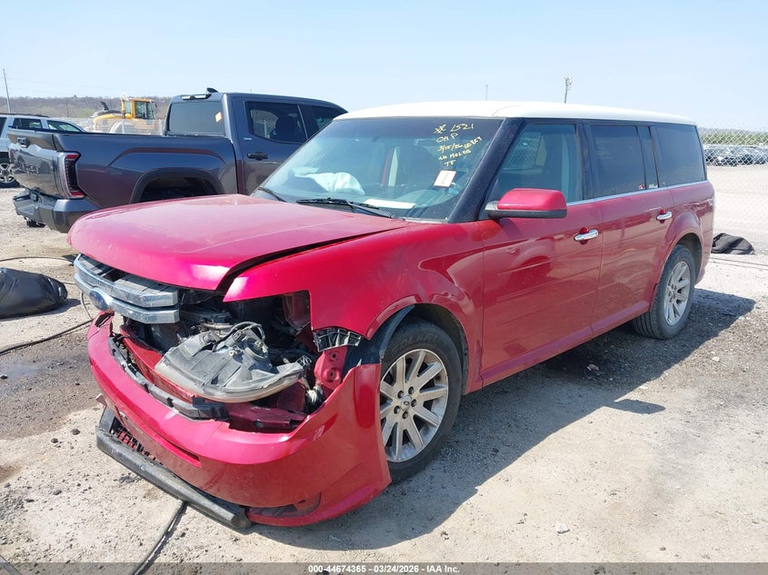 Vin: 2fmgk5cc8abb10236, lot: 45171475, ford flex sel 20102