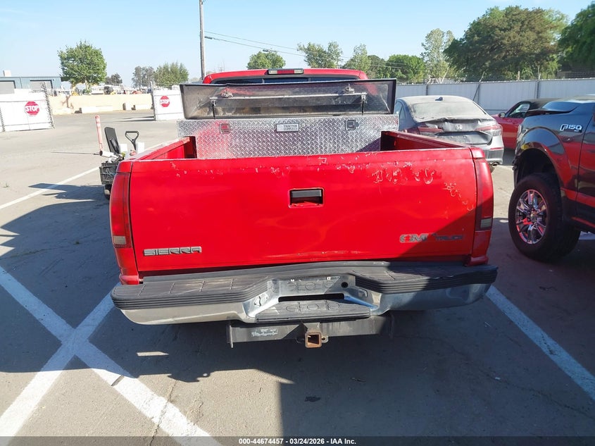 1997 GMC Sierra 1500 Sl Wideside VIN: 2GTEC19R8V1545993 Lot: 44674457