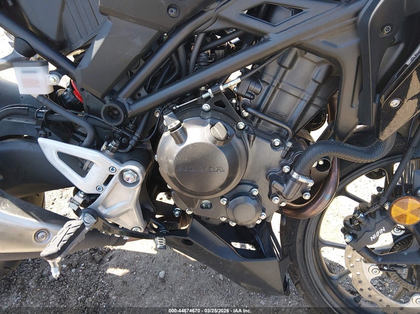2025 Honda Cbf300 Na VIN: MLHNC5558S5500411 Lot: 44674670