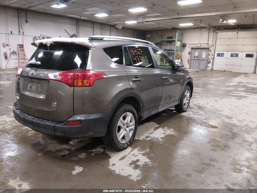 2013 Toyota Rav4 Le