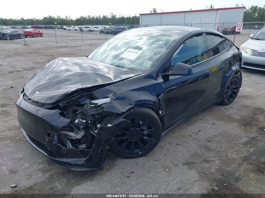 2022 Tesla Model Y Long Range Dual Motor All-Wheel Drive 7SAYGDEE8NA005918 photo 1
