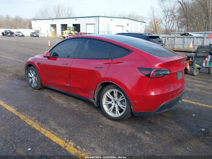 Vin: 5yjygdee5lf035052, lot: 45171984, tesla model y long range dual motor all-wheel drive 20203