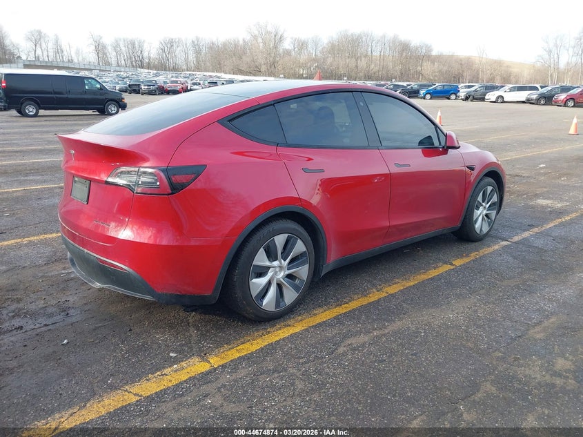 Vin: 5yjygdee5lf035052, lot: 45171984, tesla model y long range dual motor all-wheel drive 20204