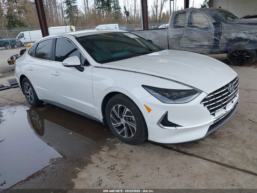 2023 Hyundai Sonata Hybrid Blue